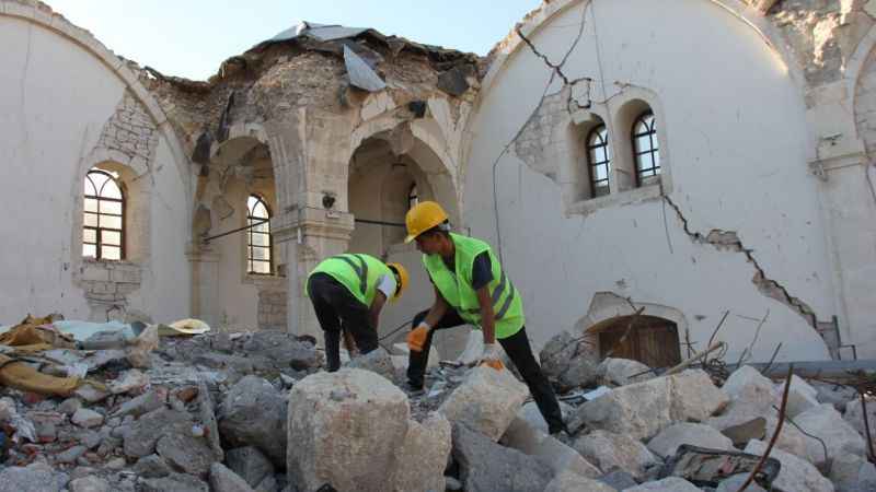 Depremde yıkılan Adıyaman Ulu Cami’de restorasyon başladı