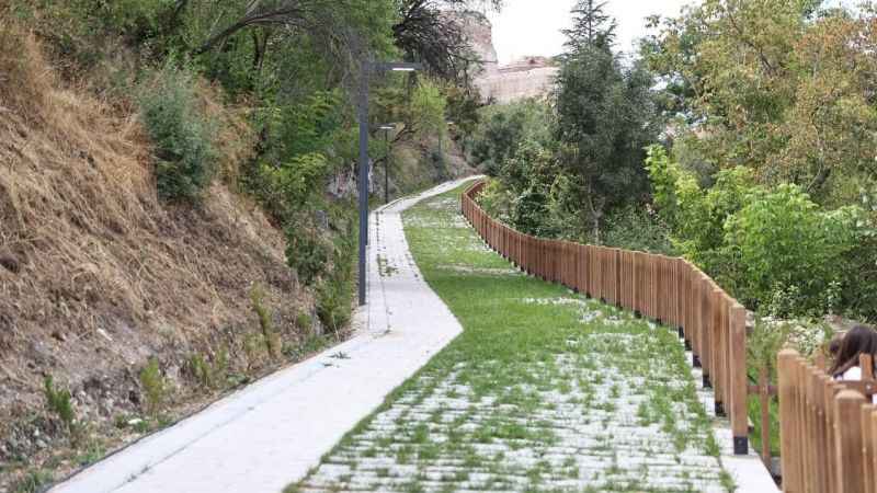 Hisar Yürüyüş Yolu hizmete açıldı