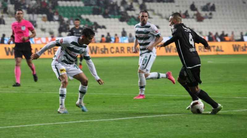 Trendyol Süper Lig: Konyaspor: 0 - Beşiktaş: 2 (Maç sonucu)