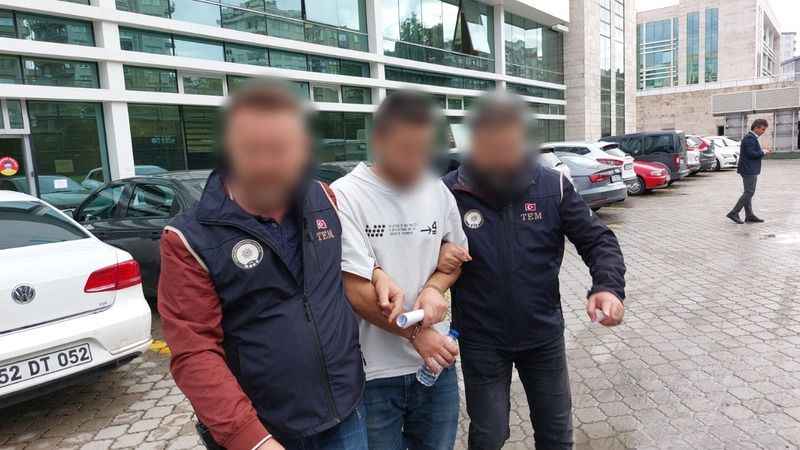 DEAŞ'da canlı bomba eğitimi alan yabancı uyruklu şahıs Samsun'da yakalandı
