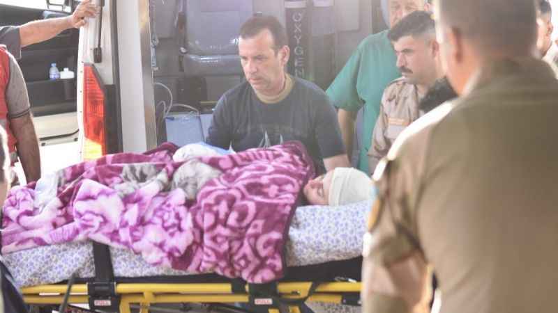 Irak’taki yangında yaralanan 20 kişi Türkiye’ye sevk edildi