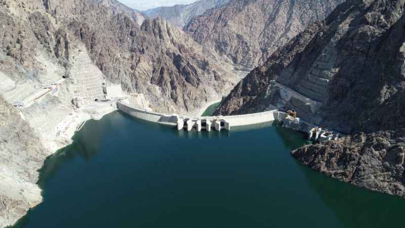 Yusufeli Barajı'nda elektrik üretimi için testler devam ediyor