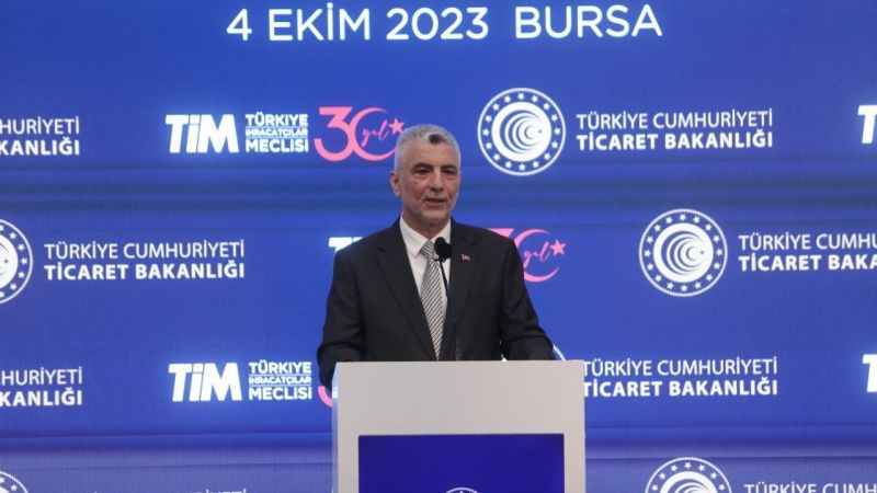 Bakan Bolat: "Cumhuriyet tarihinin en yüksek eylül ayı ihracat rakamına ulaşıldı"