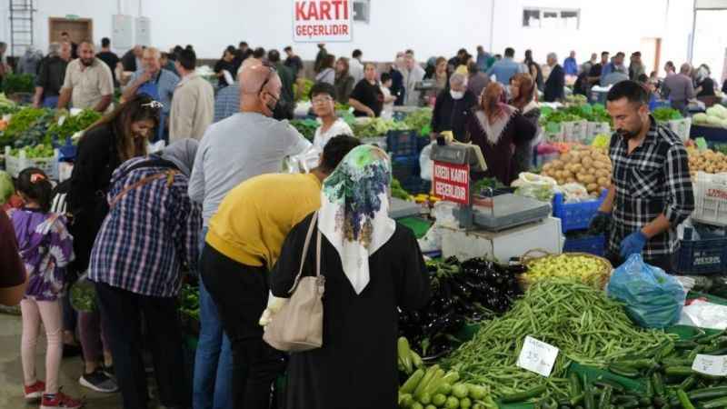 Eylül ayında yıllık enflasyon yüzde 61,53 oldu