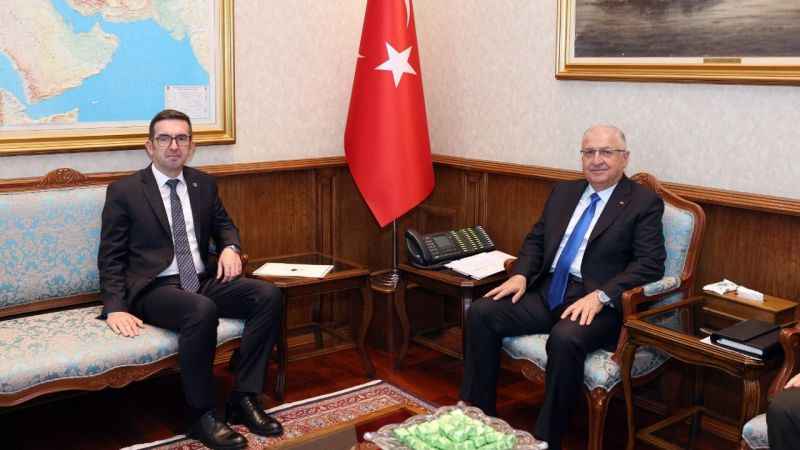 Bakan Güler, Kosova Büyükelçisi Vrenezi’yi kabul etti