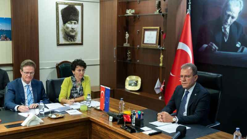 AB Türkiye Delegasyonu Başkanı Meyer-Landrut Mersin'de