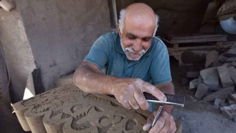 Geleneksel Ahlat taş işçiliği yaşatılıyor