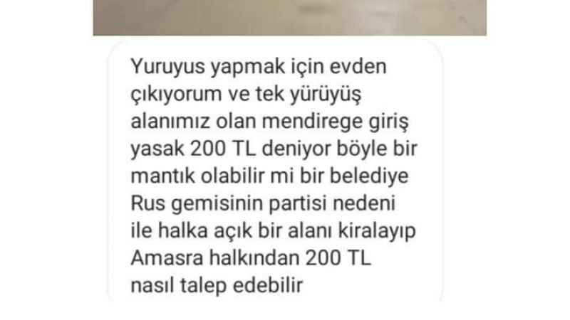 Amasra'da konaklayan Ruslar nedeniyle vatandaştan tepki