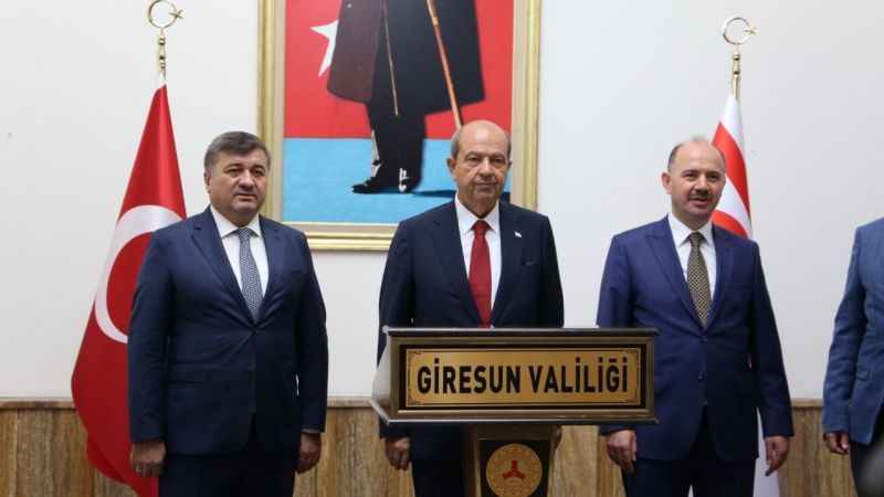 KKTC Cumhurbaşkanı Tatar Giresun’da