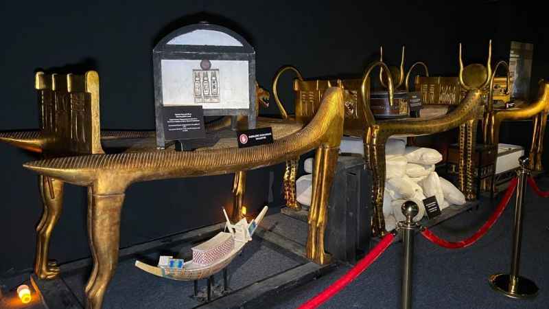 Mısır’ın çocuk kralı TutAnkhAmun’un hazinesi İstanbul’da