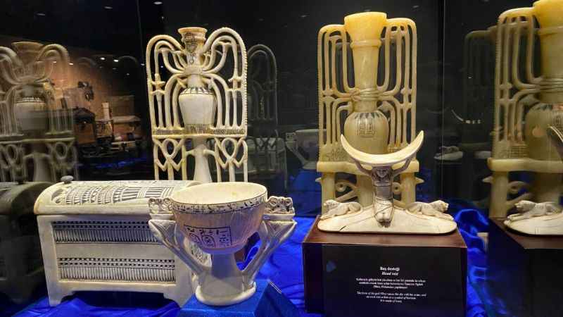 Mısır’ın çocuk kralı TutAnkhAmun’un hazinesi İstanbul’da