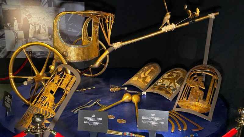 Mısır’ın çocuk kralı TutAnkhAmun’un hazinesi İstanbul’da