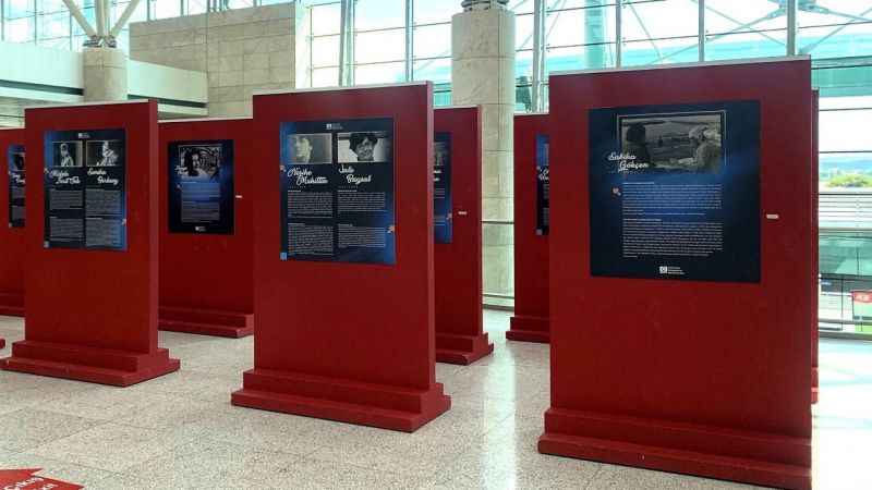 TAV Havalimanları’ndan “Cumhuriyet’in Kadınları” sergisi TAV Havalimanları’ndan “Cumhuriyet’in Kadınları” sergisi