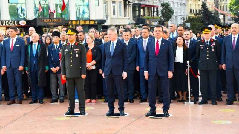 İstanbul’un kurtuluşunun 100. yıl dönümü Taksim’de kutlandı