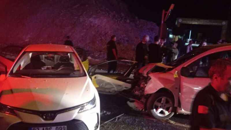 Siverek-Adıyaman karayolunda feci kaza: 8 yaralı