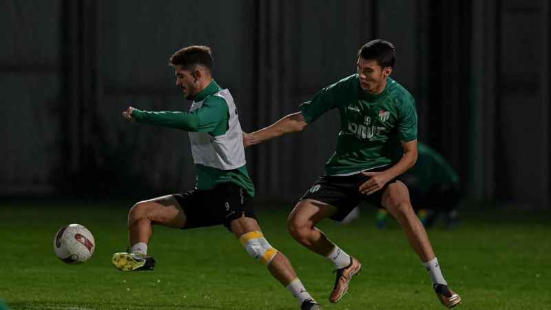 Bursaspor’da Gölcükspor maçı hazırlıkları tamamlandı