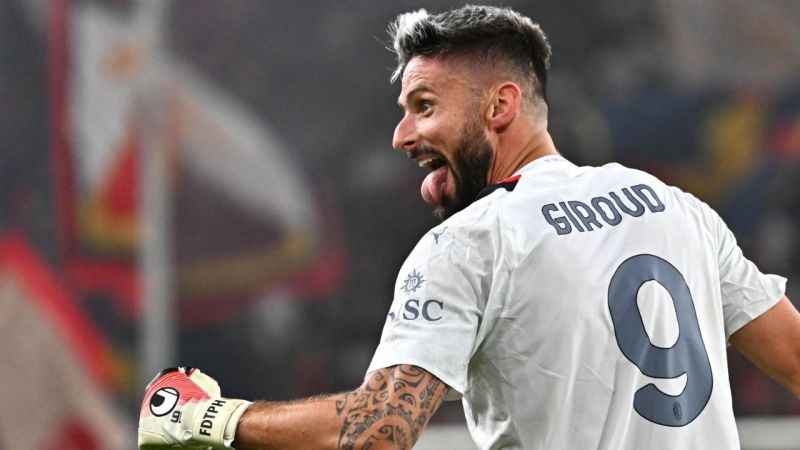 Olivier Giroud, İtalya Seri A'da haftanın kalecisi seçildi