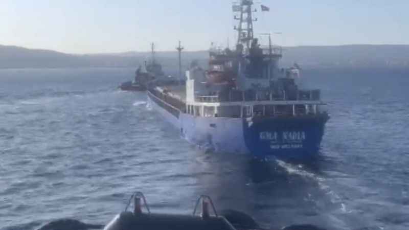 Çanakkale Boğazı’nda genel kargo gemisi dümen arızası yaptı