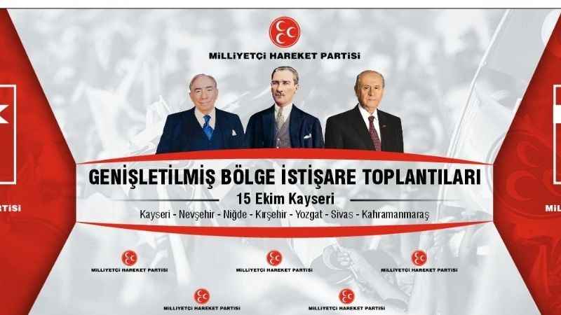 MHP Genişletilmiş Bölge İstişare Toplantısı Kayseri'de yapılacak