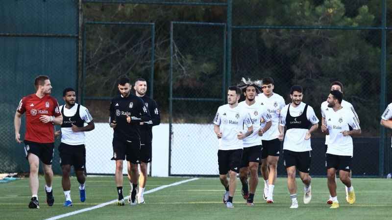 Beşiktaş, Galatasaray maçı hazırlıklarını sürdürdü