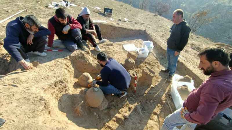 Batman’da 3 bin yıllık nekropol bulundu