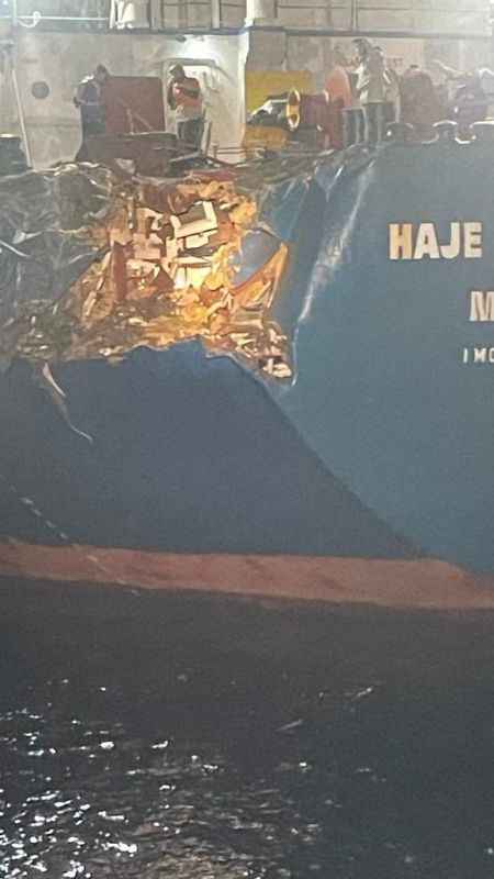 Ukrayna ve Rusya'ya ait gemiler Marmara'da çarpıştı