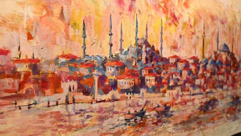 ‘Seninle Yan Yana İstanbul’ sergisi ziyarete açıldı