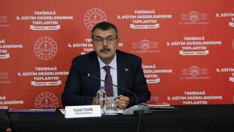 Bakan Tekin, eğitimde depreme karşı aldıkları önlemi açıkladı
