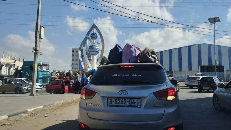 Gazzeliler güneye göç etmeye başladı