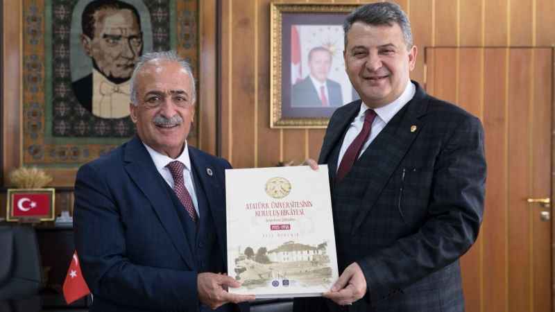 Emniyet Müdürü Kadir Yırtar’dan Rektör Çomaklı’ya iade-i ziyaret