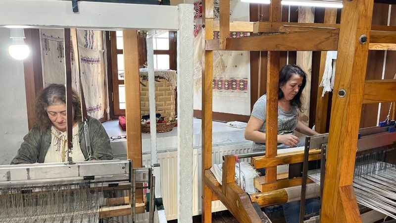Sinop'ta keten dokuma sanatı yeniden hayat buluyor