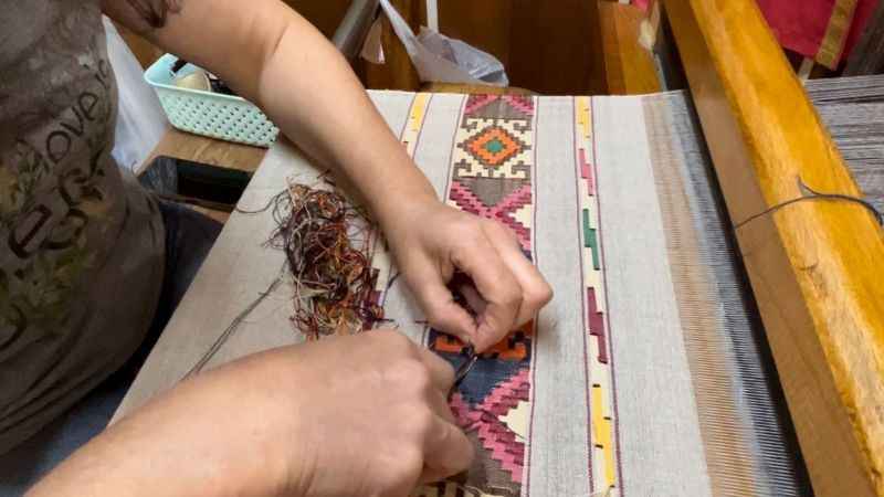 Sinop'ta keten dokuma sanatı yeniden hayat buluyor