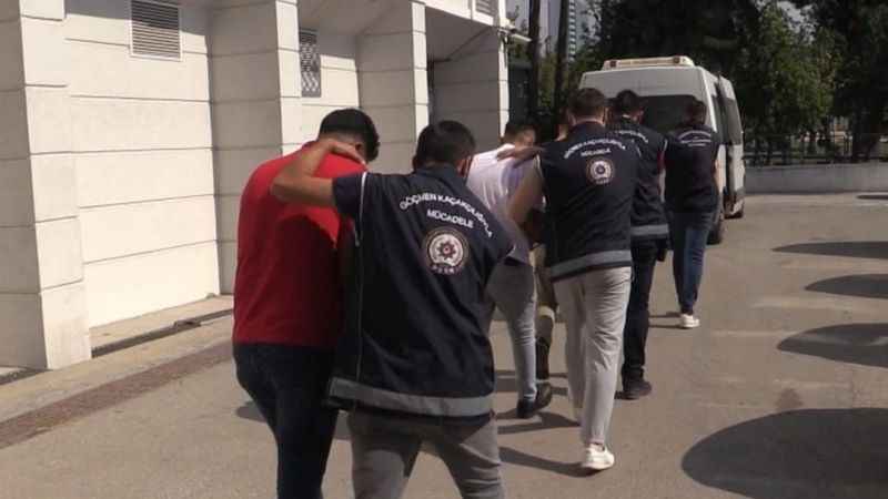 Eskişehir’de polis ekipleri düzensiz göçmenlere yönelik uygulama yaptı