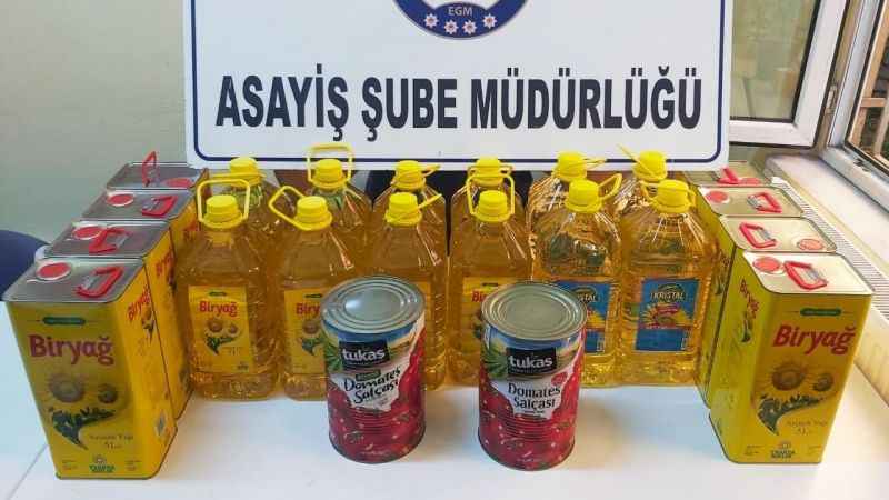 Okulun mutfağından gıda maddeleri çalan şüpheli tutuklandı