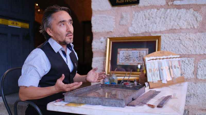 Osmanlı sanatlarını uygulamalı tanıtıyorlar