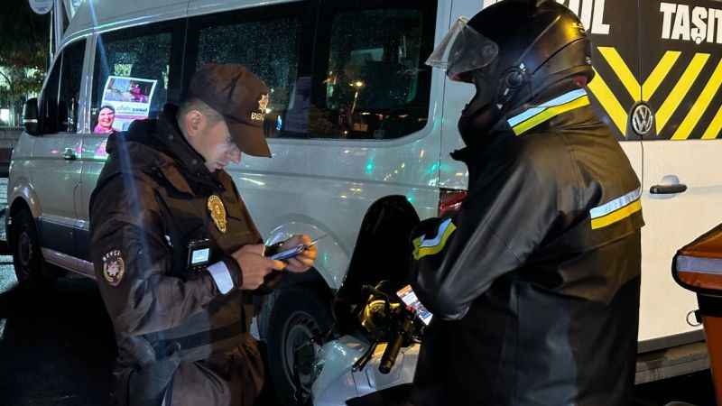İstanbul’da motosiklet sürücülerine yönelik asayiş uygulaması gerçekleştirildi