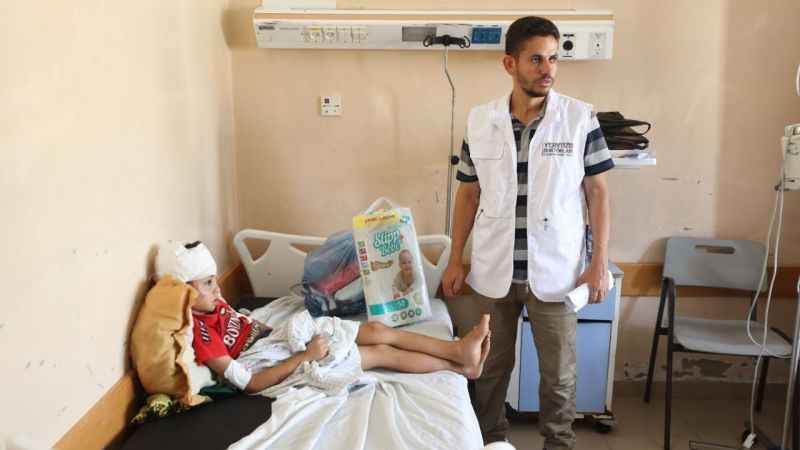 Yeryüzü Doktorları Gazze’de zorlu şartlar altında yardım ulaştırıyor