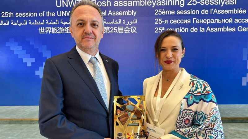 Şirince, dünyanın 'En İyi Turizm Köyü' seçildi