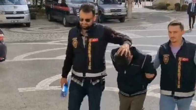 Şüphe üzerine durdurulan araçtan aranan şahıs ve uyuşturucu çıktı