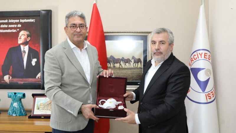 ÖSYM Başkanı Prof. Dr. Ersoy, ERÜ’yü ziyaret etti