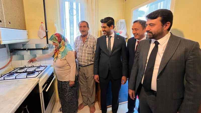 Yenice ilçesi doğalgaza kavuştu