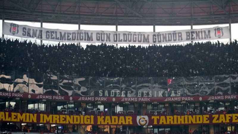 Galatasaray - Beşiktaş derbisini 50 bin 429 seyirci izledi