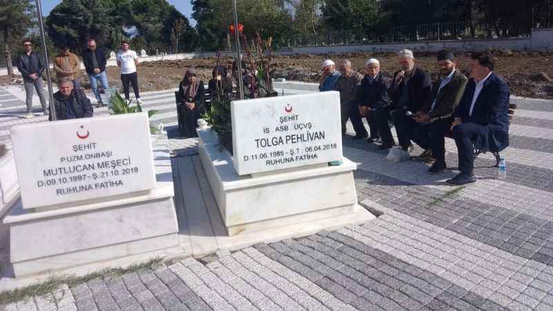 Şehit piyade uzman onbaşı kabri başında anıldı