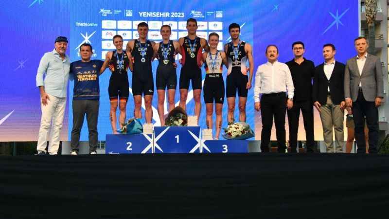 Yenişehir Avrupa Triatlon Kupası sona erdi