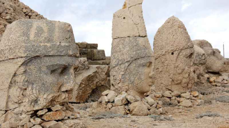 Nemrut’taki heykellerde denenen ‘nano kireç’ tuttu