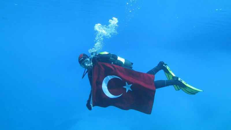 100. Yılda Dünya’nın en berrak suyuna daldılar