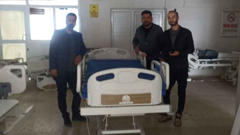 Bingöl İl Sağlık Müdürlüğü'nden yatalak hastalara destek