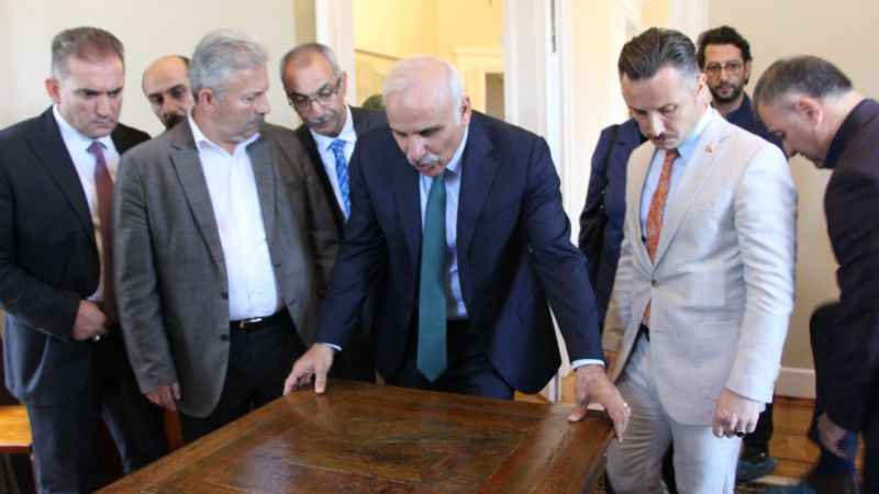 Trabzon'daki tarihi Atatürk Köşkü yeniden hayat buldu