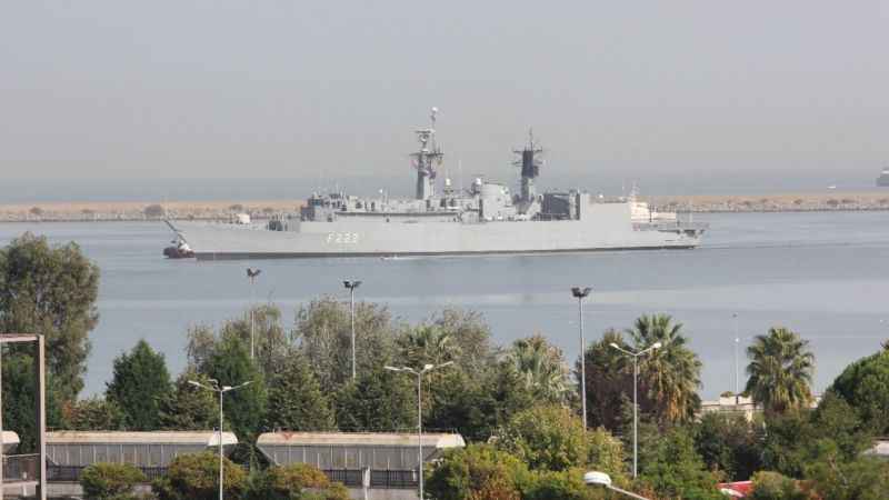 Romanya savaş gemisi Samsun’da