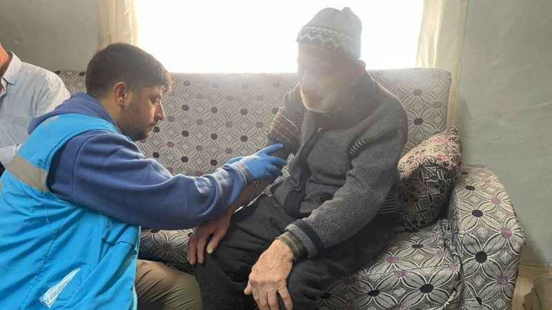 100. Yılda 100 yaşındaki vatandaşa özel ziyaret